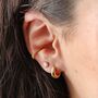 Pink Opal Flower Stud Earrings, thumbnail 7 of 12