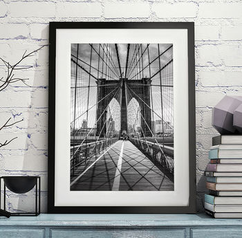 Six Black And White New York City Prints, 3 of 5