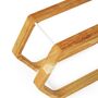 Handcrafted Scandi Design Oak Toilet Paper Rack, thumbnail 4 of 10