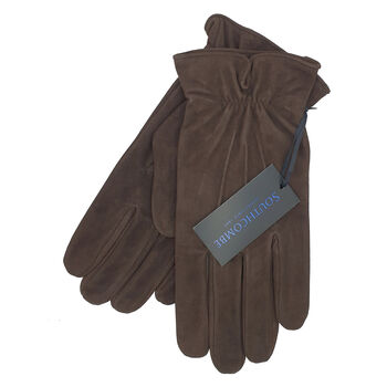Sandford. Men's Warm Lined Suede Gloves, 7 of 11