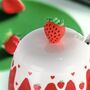 Strawberry Desert Mug With Lid And Spoon, thumbnail 9 of 10