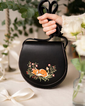 Sleepy Fox Saddle Bag, 2 of 7