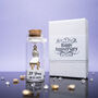 Personalised 17th Furniture Anniversary Mini Bottle Keepsake Gift, thumbnail 2 of 4