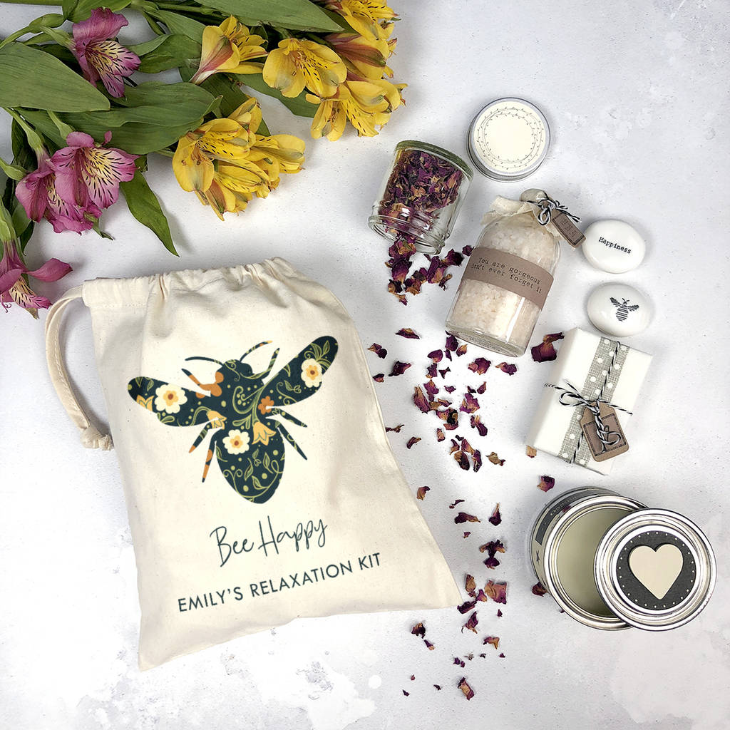 'Bee Happy' Relaxation Gift Set, 1 of 4