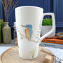 Kingfisher Bone China Latte Mug, thumbnail 2 of 12