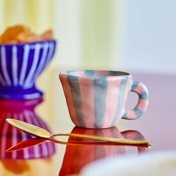 Striped Stoneware Mug, 2 of 7