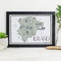 Map Of Rutland Signed Print, thumbnail 1 of 3