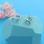 Shooting Star Stud Earrings, thumbnail 1 of 2