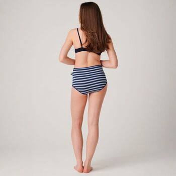 Women's 'On The Pier' Four Pack Bamboo Full Briefs, 6 of 8