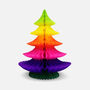 Christmas Rainbow Tree Paper Decoration 25cm, thumbnail 1 of 1