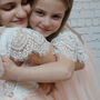 Anastasia In Ivory ~ Party Or Flower Girl Dress, thumbnail 4 of 6