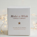 blessing christening candle by make a wish candle company ...