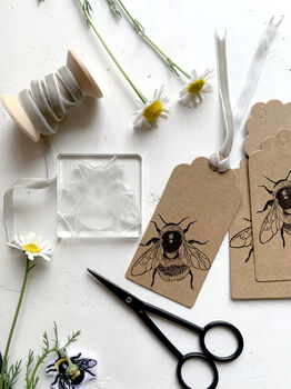 Bumblebee Fluffy Bee Stamp, 8 of 12