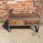 Industrial Reclaimed Coffee Table Tv Unit 033, thumbnail 2 of 3