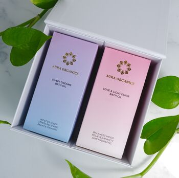 Aromatherapy Bath Oil Gift Set, 2 of 6