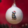 Rottweiler Ceramic Bauble, thumbnail 1 of 2