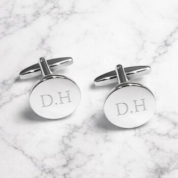 Personalised Silver Plated Cufflinks, 2 of 12