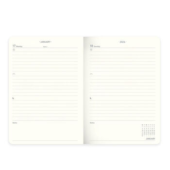 2026 A6 Day A Page Diary Matilda Myres Personalise With Name Or Initials, 2 of 8