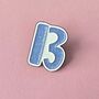 Glitter 13 Swiftie Enamel Pin Badge, thumbnail 1 of 4