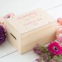 Personalised Wooden Pamper Box, thumbnail 1 of 2