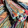 Turquoise Blue Chindi Recycled Cotton Rag Rug, thumbnail 3 of 7