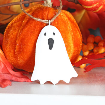 Personalised Halloween Ghost Tag Bag, 2 of 3