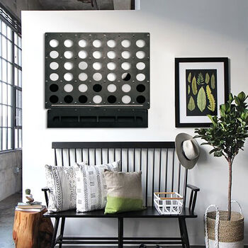 Life Size Wall Mounted Four In A Row, 2 of 10