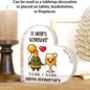 Personalised Acrylic Heart Plaque Anniversary Gift For Couples, thumbnail 3 of 11