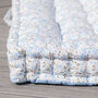 Ditsy Floral Reversible Cotton Dog Bed, thumbnail 6 of 8