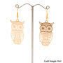 Owl Earrings, thumbnail 5 of 12