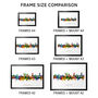 Cambridge Skyline Cityscape Vintage Art Print, thumbnail 5 of 12