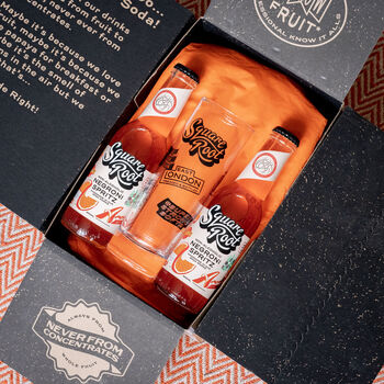 Non Alcoholic Negroni Spritz And Glass Gift Pack, 2 of 4