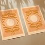 ‘Reve De Lune’, Boho Abstract Celestial Moon Art Print, thumbnail 3 of 3