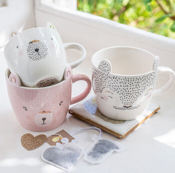 Cute Bear Family Ceramic Mugs, 4 of 4