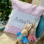 Cloud Name Cushion Baby Pink, thumbnail 8 of 11