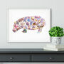 H Is For Hippo Print, thumbnail 4 of 4