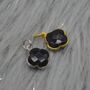 Black Onyx Pendant, Sterling Silver Or Gold Plated, thumbnail 6 of 9