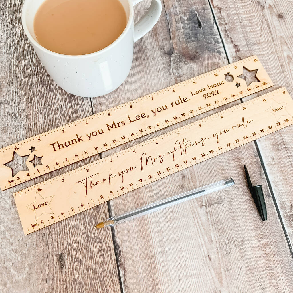 End Of Term Teacher Personalised Ruler, 1 of 6
