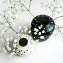 Black Starry Porcelain Vase, thumbnail 3 of 4