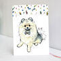 Sable Pomeranian Birthday Card | Pomeranian Card, thumbnail 1 of 3