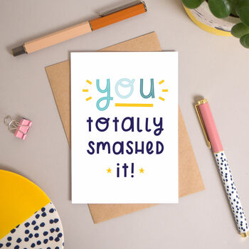 You Totally Smashed It Card, 2 of 11