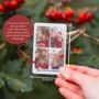 Christmas Photo Collage Metal Wallet Keepsake, thumbnail 3 of 3