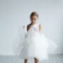Mia In White ~ Party Or Flower Girl Dress, thumbnail 2 of 3
