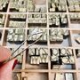Large Personalised Wedding Guest Book Bound In A Luxurious Bookcloth, thumbnail 7 of 10