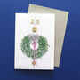 Christmas Foliage Card Pack Of Six, thumbnail 4 of 9