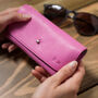 Ladies Personalised Sunglasses Case In Italian Leather, thumbnail 10 of 12