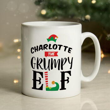 Personalised Drunk Elf Mug, 3 of 8