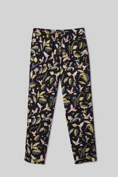 Luxury Cotton Pyjama Trousers | Parrot Nation, 6 of 6