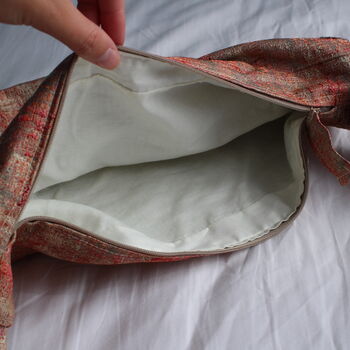 Handmade Repurposed Fabric Kalahari Shoulder Bag, 5 of 9