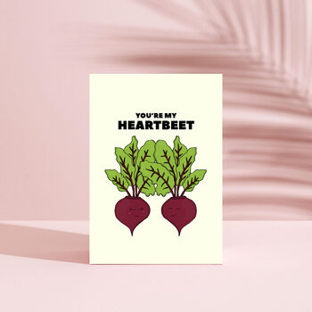 Beetroot Valentine's Love Card, 2 of 2